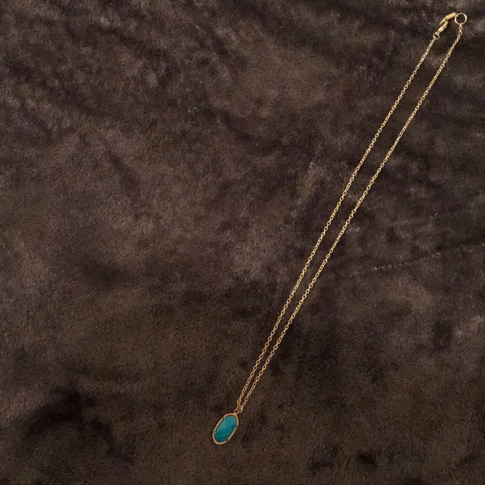 Beautiful blue and gold color necklace